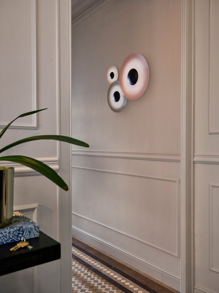 Ginger Round LED Wall Sconce – Modern Minimalist Bedroom & Living Room Lighting