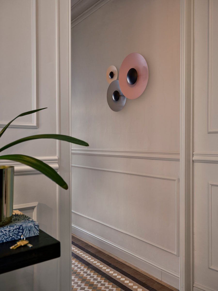 Ginger Round LED Wall Sconce – Modern Minimalist Bedroom & Living Room Lighting