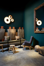 Ginger Round LED Wall Sconce – Modern Minimalist Bedroom & Living Room Lighting