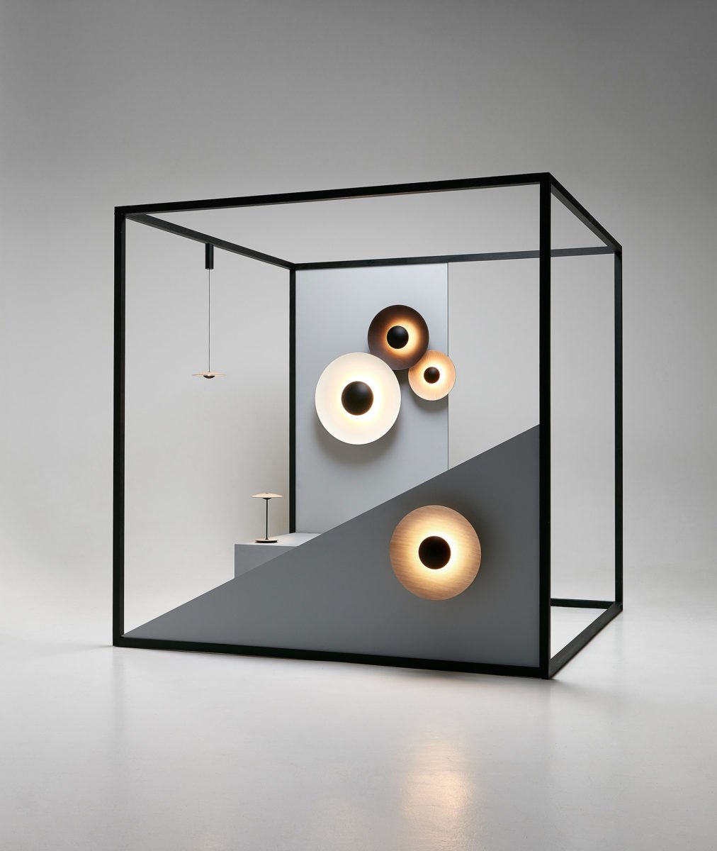 Ginger Round LED Wall Sconce – Modern Minimalist Bedroom & Living Room Lighting