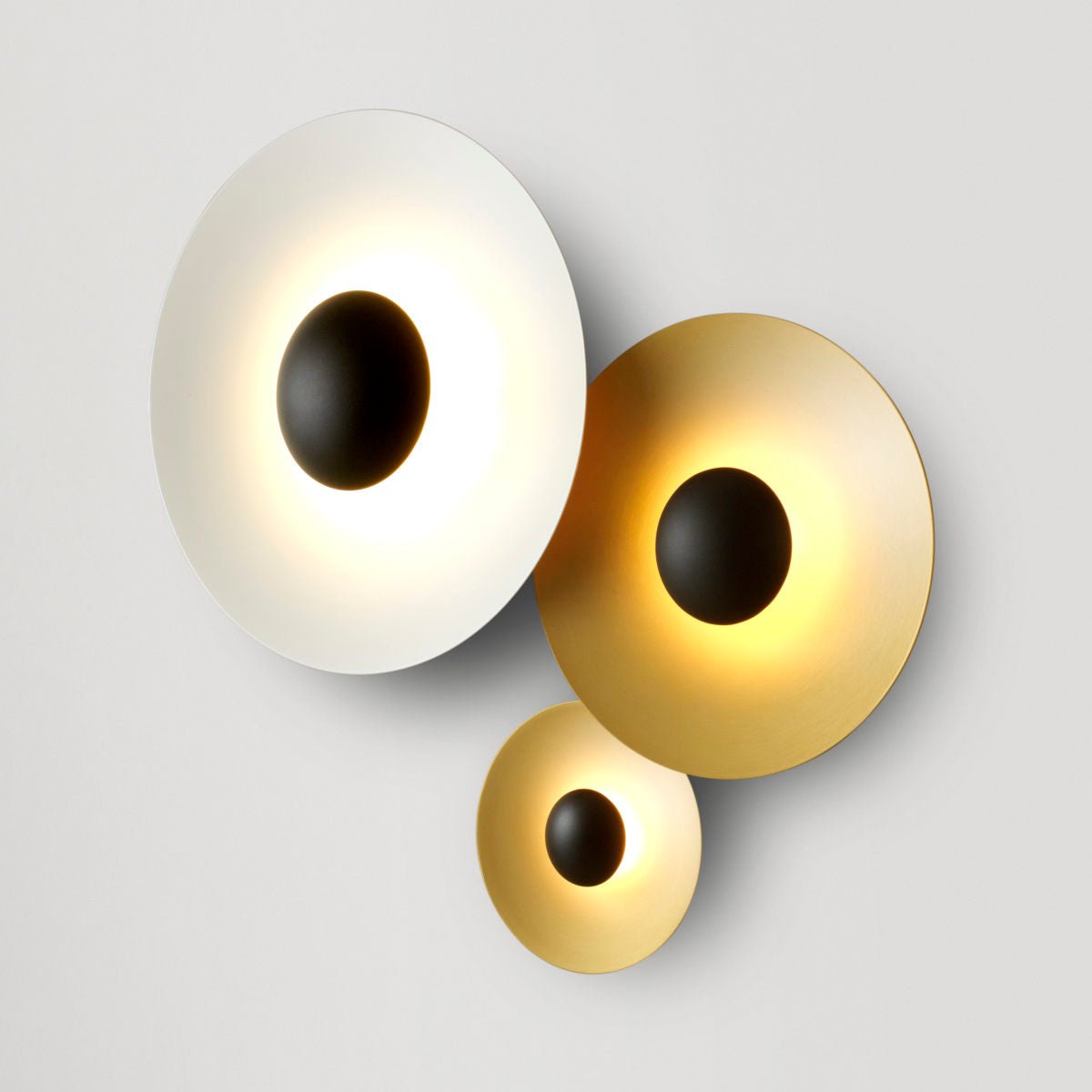 Ginger Round LED Wall Sconce – Modern Minimalist Bedroom & Living Room Lighting