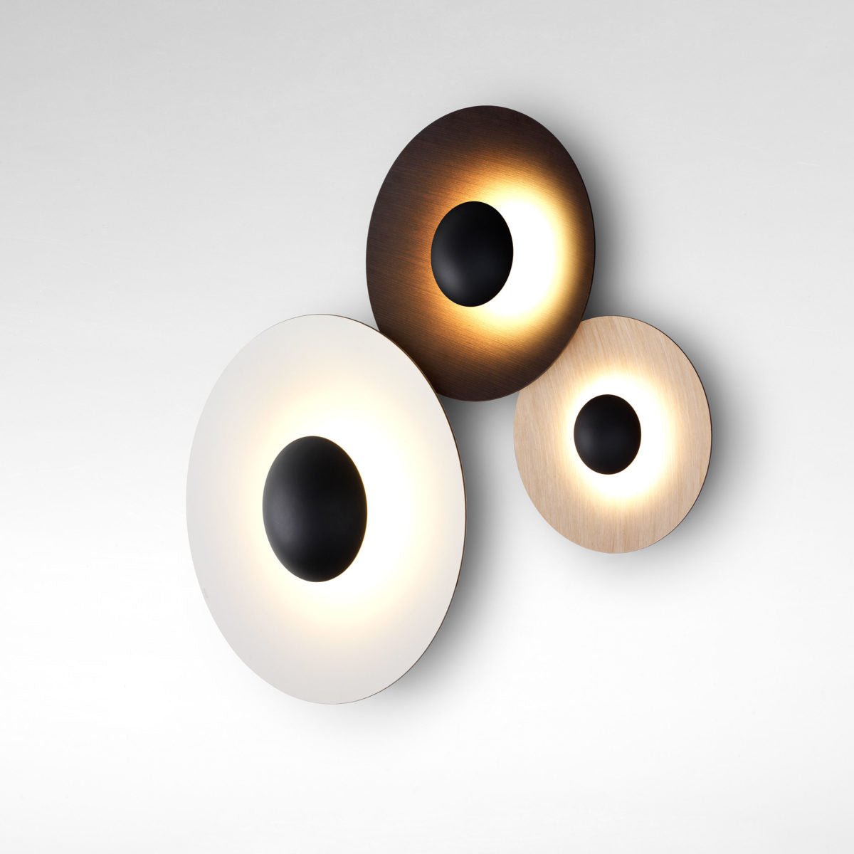 Ginger Round LED Wall Sconce – Modern Minimalist Bedroom & Living Room Lighting