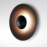 Ginger Round LED Wall Sconce – Modern Minimalist Bedroom & Living Room Lighting