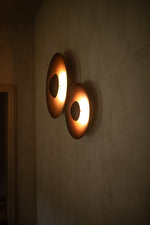 Ginger Round LED Wall Sconce – Modern Minimalist Bedroom & Living Room Lighting