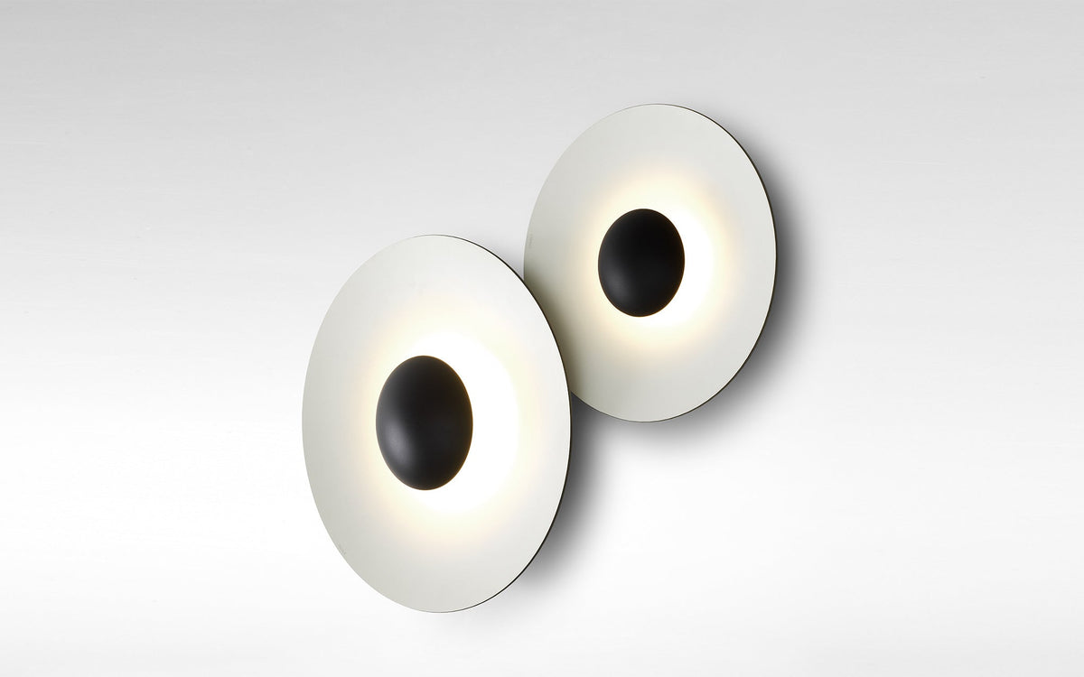 Ginger Round LED Wall Sconce – Modern Minimalist Bedroom & Living Room Lighting