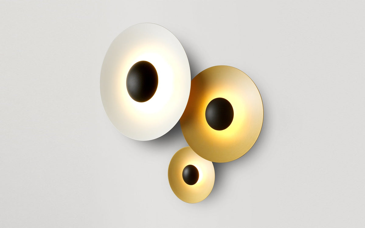 Ginger Round LED Wall Sconce – Modern Minimalist Bedroom & Living Room Lighting