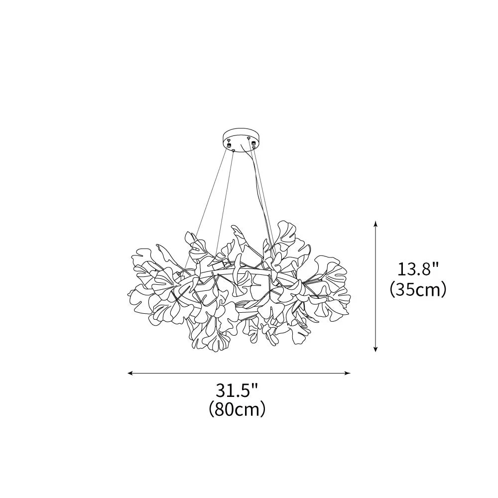 gingko-chandelier-o