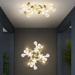 Gingko Flowers Plug In Wall Lamp