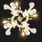 Gingko Flowers Plug In Wall Lamp