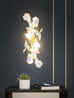 Gingko Flowers Plug In Wall Lamp