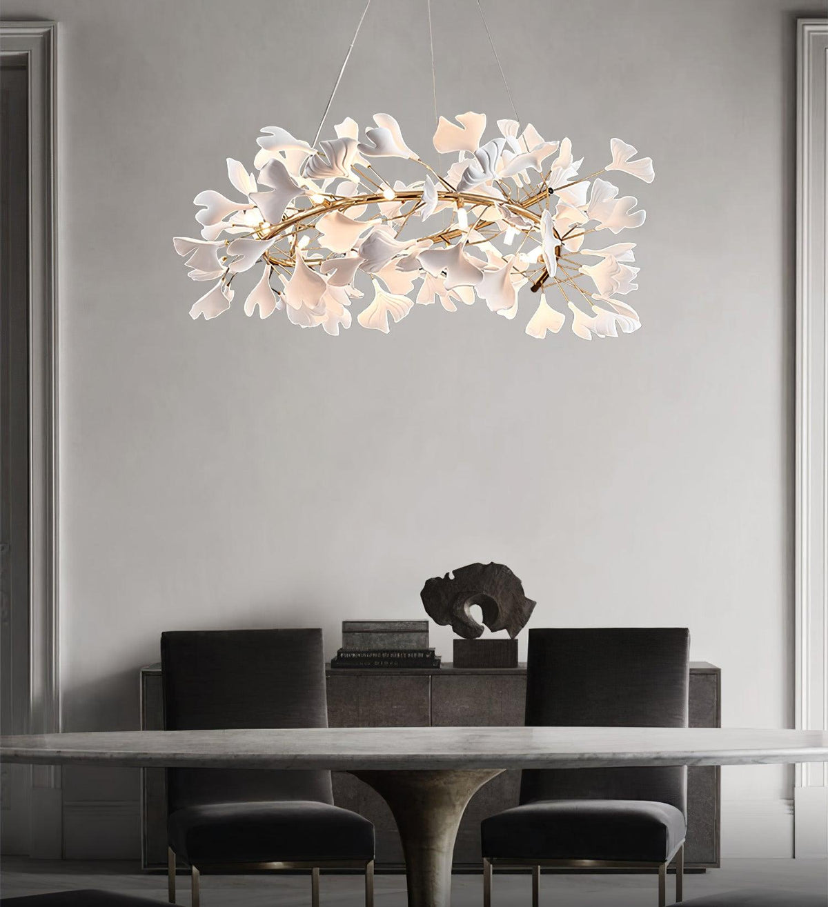Gingko Round Chandelier U