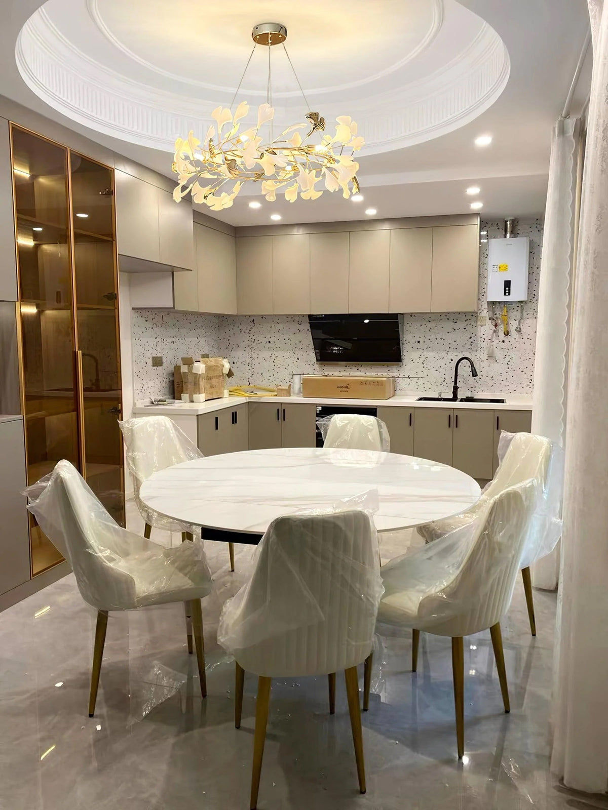 gingko-chandelier-o