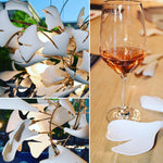 Gingko Leaves Linear Chandelier – Hand-Cast Porcelain Sculptural Pendant Light
