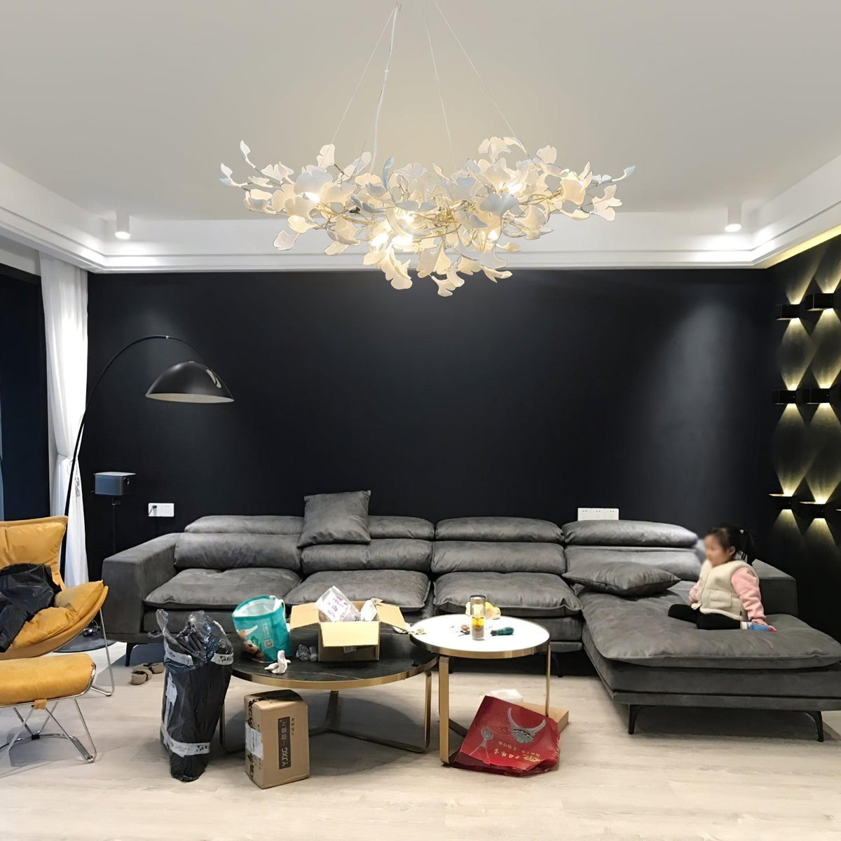 modern-ginkgo-ceramic-chandelier