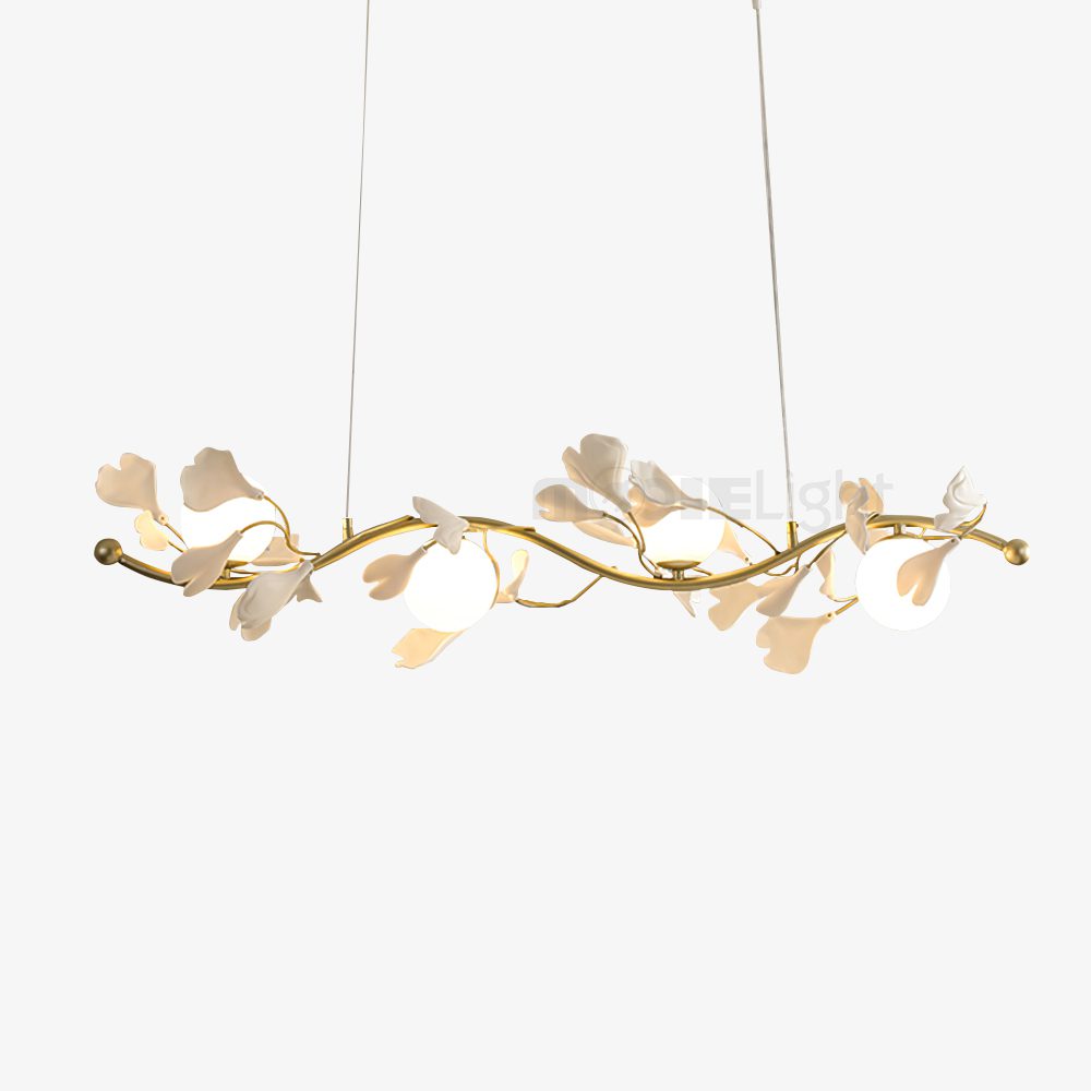 Ginkgo Long Bar Chandelier