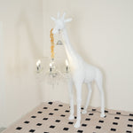 Giraffe Sculpture Floor Lamp