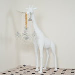 Giraffe Sculpture Floor Lamp