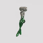 Girl Meditate Sculpture Floor Lamp