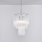 Giselle Murano Glass Chandelier – Hand-Blown Italian Glass Pendant Light for Dining Room and Living Room