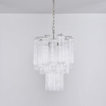 Giselle Murano Glass Chandelier – Hand-Blown Italian Glass Pendant Light for Dining Room and Living Room