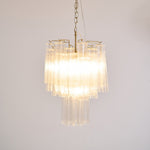 Giselle Murano Glass Chandelier – Hand-Blown Italian Glass Pendant Light for Dining Room and Living Room