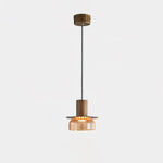 Glacier Crackle Glass Pendant Lamp