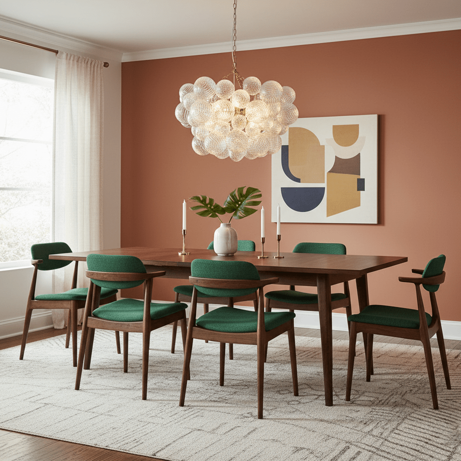 Lumière Cascade Glass Ball Chandelier – Modern Sculptural Pendant Light