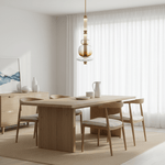 Artisan Glass Bead Linear Pendant Light for Modern Interiors