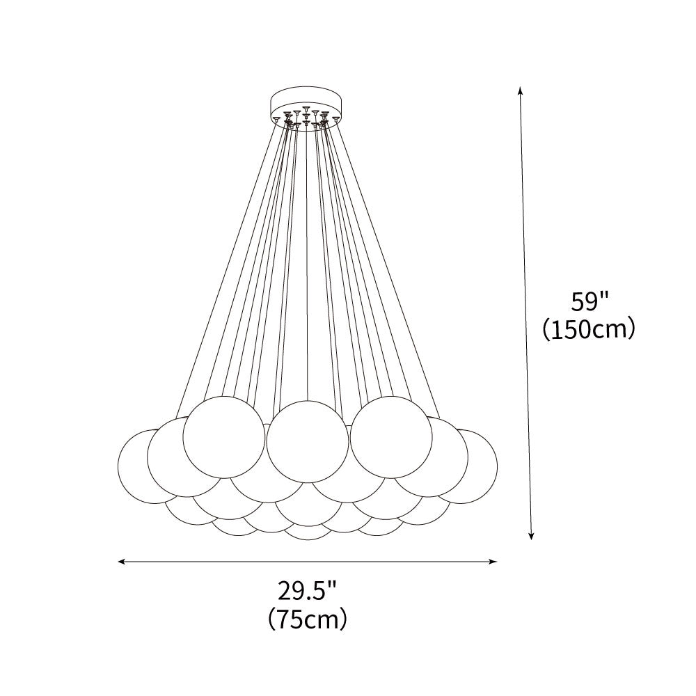 glass-cluster-chandelier