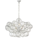 Lumière Cascade Glass Ball Chandelier – Modern Sculptural Pendant Light
