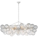 Lumière Cascade Glass Ball Chandelier – Modern Sculptural Pendant Light