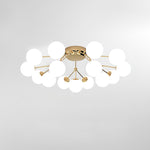 Glass Balls Cluster Ceiling Lamp