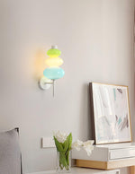 Glass Candy String Wall Lamp