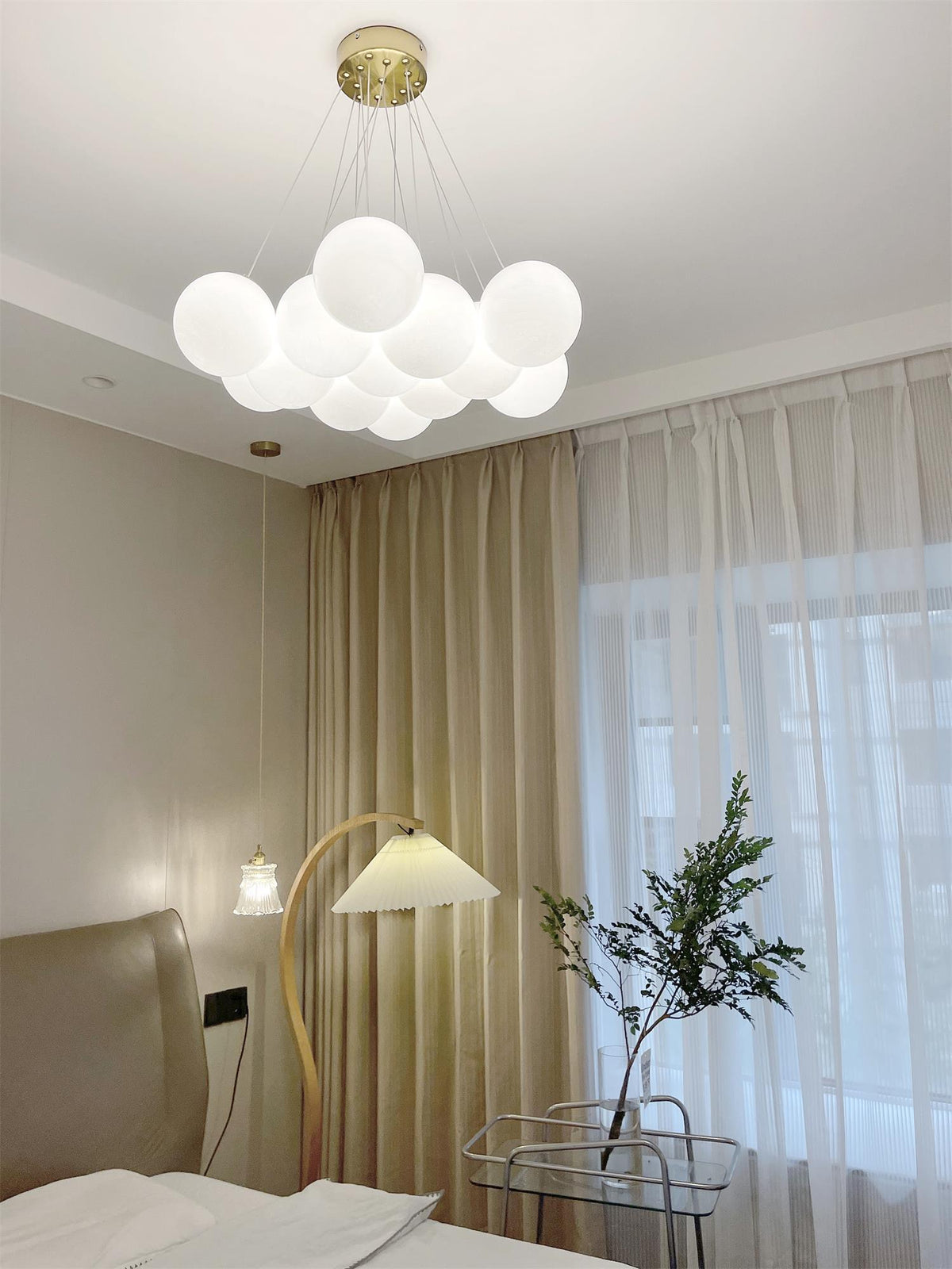 glass-cluster-chandelier