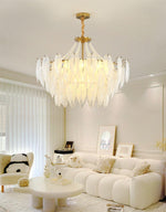 glass-feather-pearl-chandelier