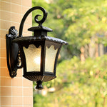 Retro Glass Lantern Wall Lamp Li002250