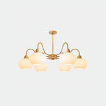 Glass Persimmon Chandelier