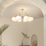 Glass Persimmon Chandelier