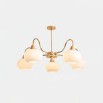 Glass Persimmon Chandelier