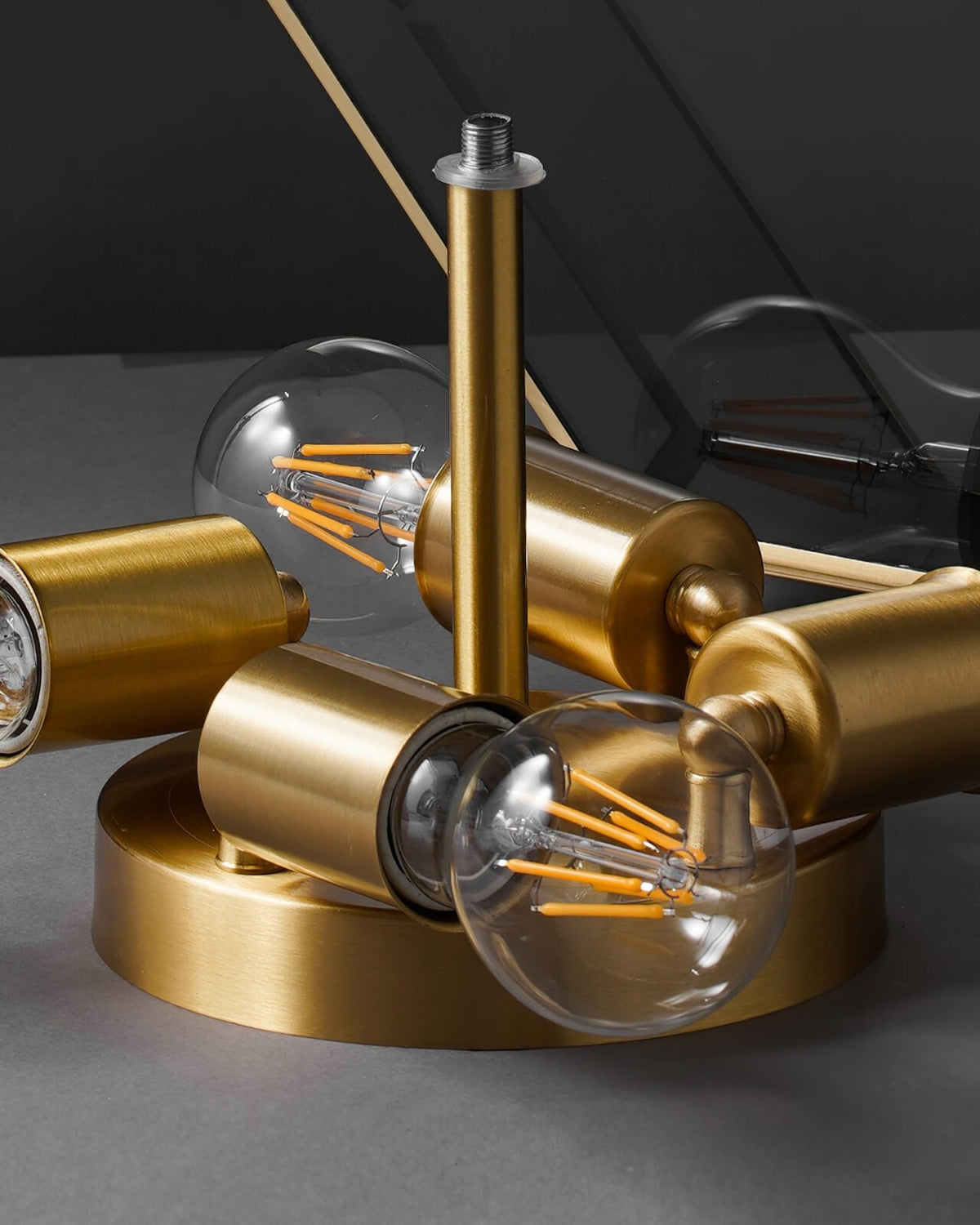 Glass Polyhedron Ceiling Light