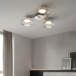 Glass Round Bowl Ceiling Lamp
