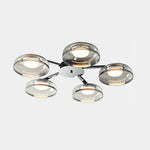 Glass Round Bowl Ceiling Lamp