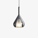 Glass Teardrop Pendant Light