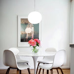 Globall Swag Pendant Light – Modern Glass Hanging Lamp for Dining & Living Areas