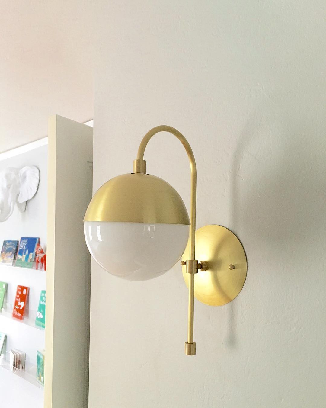 Globe Wall Lamp