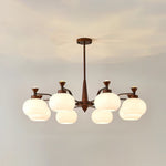 Globe Spotlight Chandelier – Modern Glass Pendant Light for Dining & Living Rooms