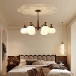 Globe Spotlight Chandelier – Modern Glass Pendant Light for Dining & Living Rooms