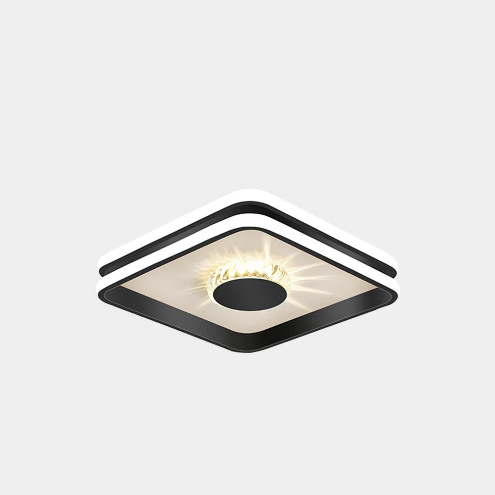 Modern Chic Crystal Ceiling Light