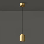 Gold Bell Pendant Lamp