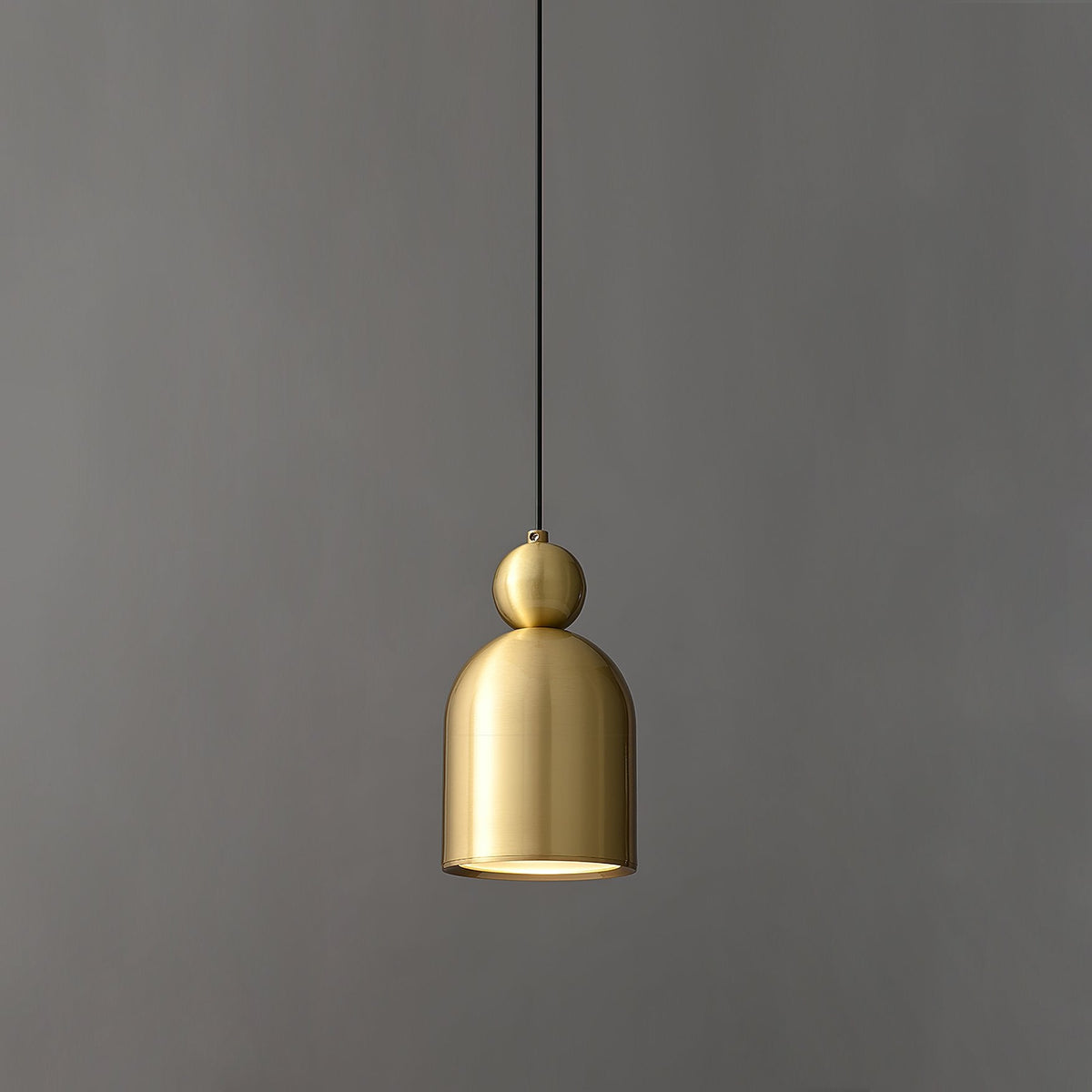 Gold Bell Pendant Lamp